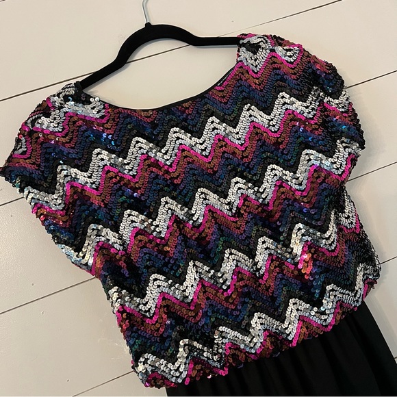 Vintage Sequined Dress Medium - Picture 3 of 7